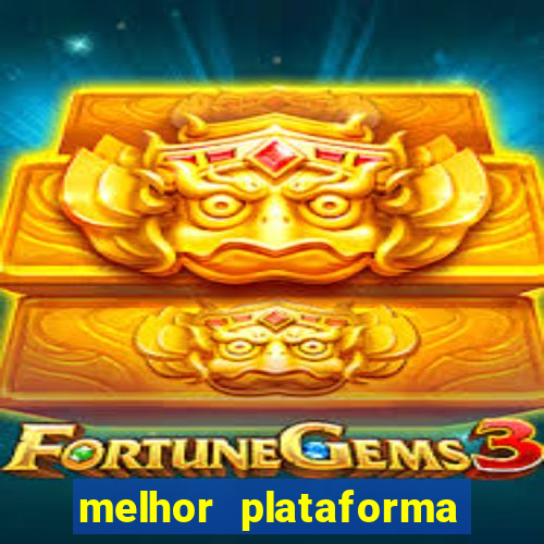 melhor plataforma pagante fortune tiger